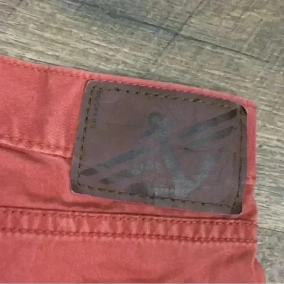 DOCKERS - Harvest Red Jean-cut Stretch Chino Flat-Front Pants, Fits Mens 34X30 - Picture 14 of 15